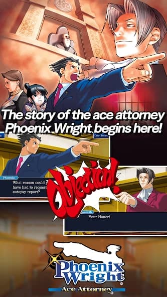 Ace Attorney Trilogy APK screenshot 1