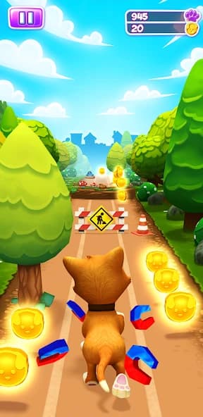 Pet Run - Puppy Dog Game (MOD, unlimited coins/gems) 1.1.1 screenshot 1