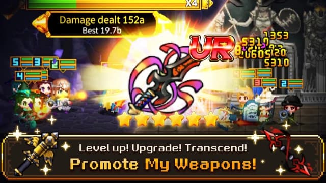 Weapon Heroes : Infinity Forge(Idle RPG) screenshot 4