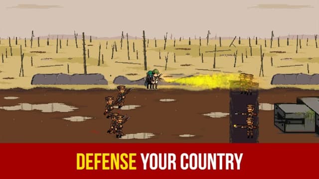 War Troops 1917: Trench Warfare WW1 Strategy Game screenshot 1