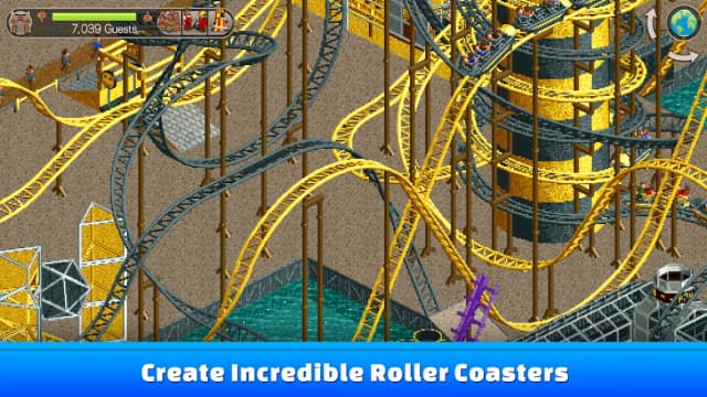 RollerCoaster Tycoon Classic APK screenshot 2