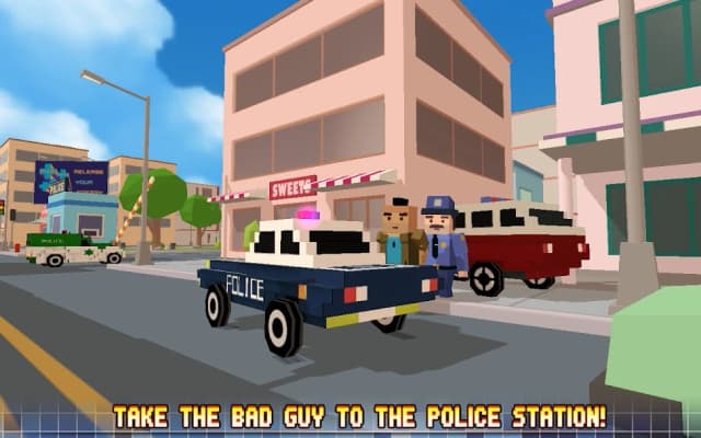 Blocky City: Ultimate Police screenshot 1