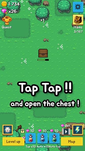 Tap Chest (Idle Clicker  Game) screenshot 1