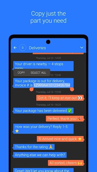 Textra SMS APK screenshot 2