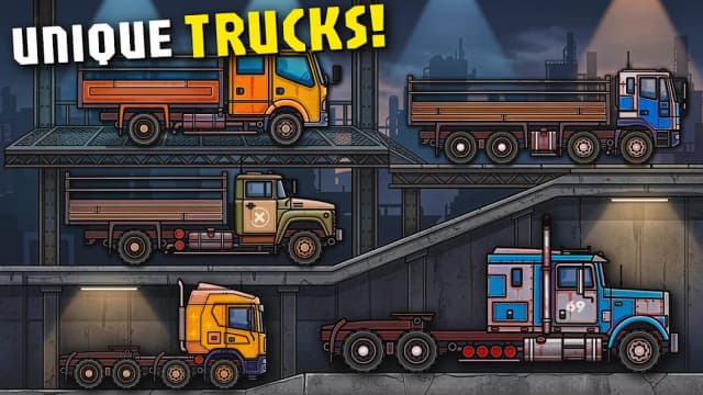 Rust Truck: Wasteland Delivery APK screenshot 4