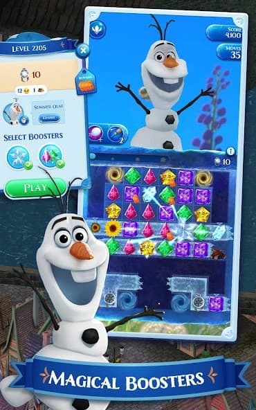 Disney Frozen Free Fall - Play Frozen Puzzle Games screenshot 5
