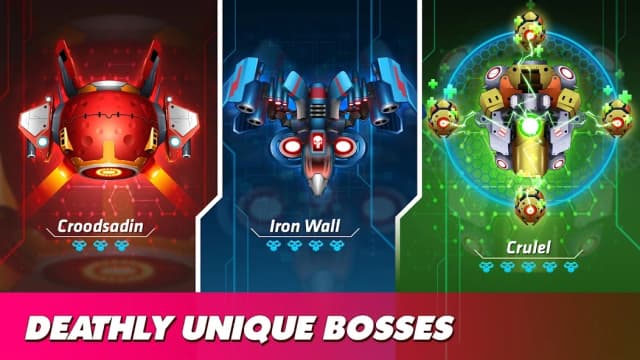 Thunder Fighter Squadron: Strikers Shoot Em Up screenshot 2