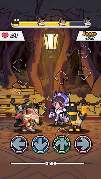 Beat Battle Full Mod Fight APK screenshot 1