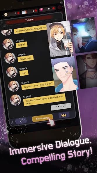 Dangerous Fellows - Romantic Thrillers Otome game screenshot 5