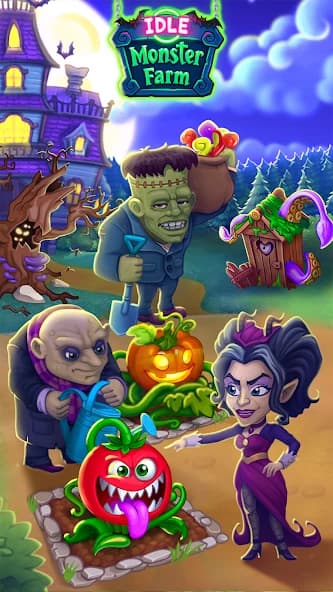 Idle Monster: Happy Mansion in Click Away Village screenshot 1