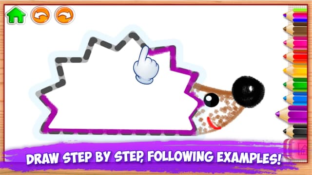 ABC DRAW! Alphabet games Preschool! Kids DRAWING 2 screenshot 3