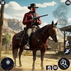 West Mafia Redemption: Gold Hunter FPS Shooter icon