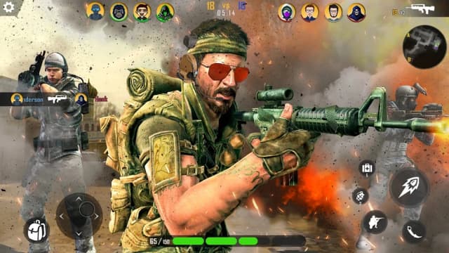 Gun Games 3d Offline Shooting APK screenshot 2