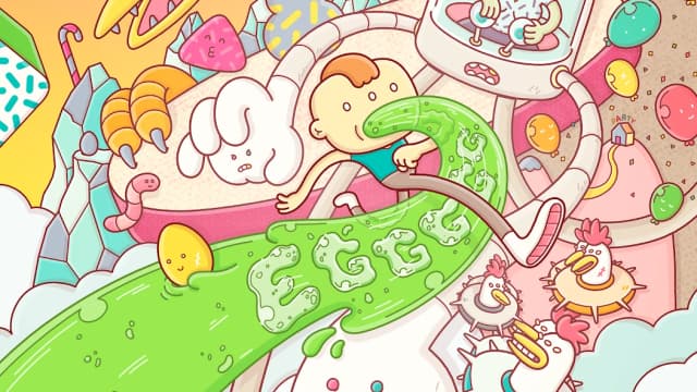 Eggggg - The Platform Puker screenshot 1