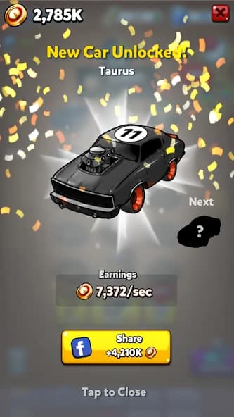 Merge Muscle Car: Classic American Muscle Merger screenshot 2
