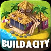 Town Building Games: Tropic City Construction Game icon