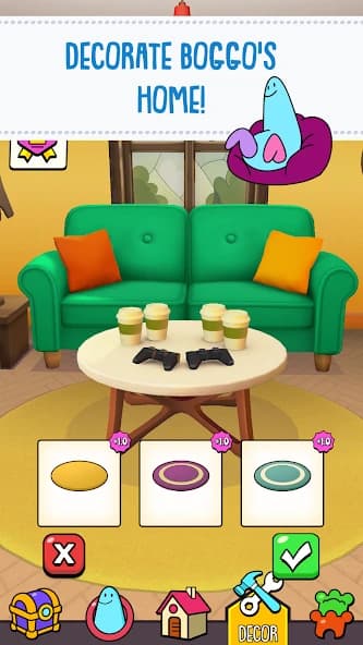 The Land of Boggs: Decor Dash APK screenshot 2