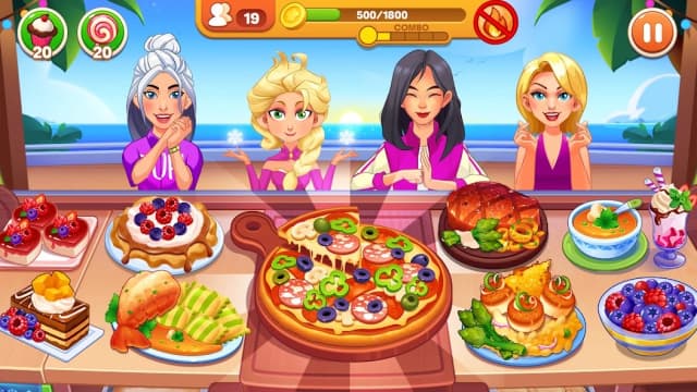 Cooking Dream: Crazy Chef Restaurant Cooking Games screenshot 1