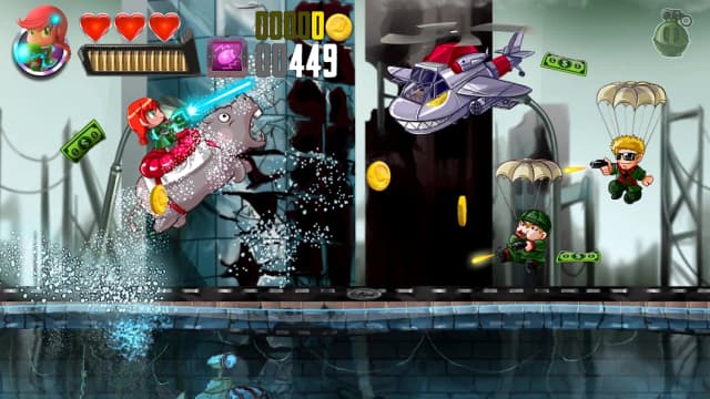 Ramboat - Jumping Shooter Game screenshot 4