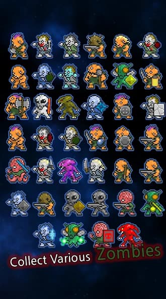 Grow Zombie VIP - Merge Zombies screenshot 2