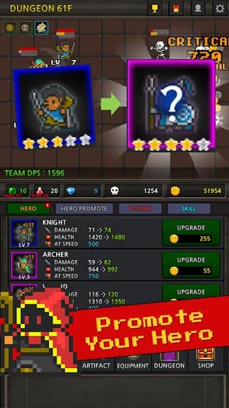 Grow Heroes Vip : Idle RPG screenshot 4