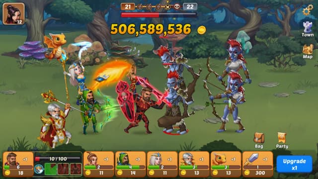 Firestone Idle RPG: Tap Hero Wars screenshot 1