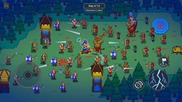 Viking Hero TD: Roguelike RTS APK screenshot 1