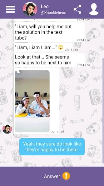 Hey Love Tim: High School Texting Story screenshot 5
