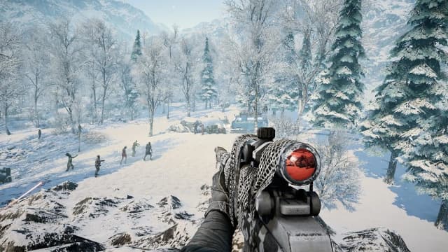 SNIPER ZOMBIE 3D Game APK screenshot 2