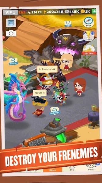 Battle Camp - Monster Catching (MOD, Monsters) 4.3.2 screenshot 2