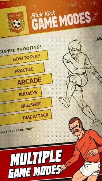 Flick Kick Football Kickoff screenshot 4