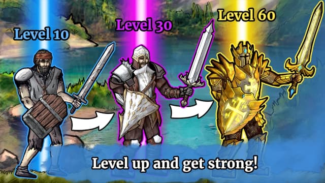 The Paladin's Story: Melee & Text RPG (Offline) screenshot 3