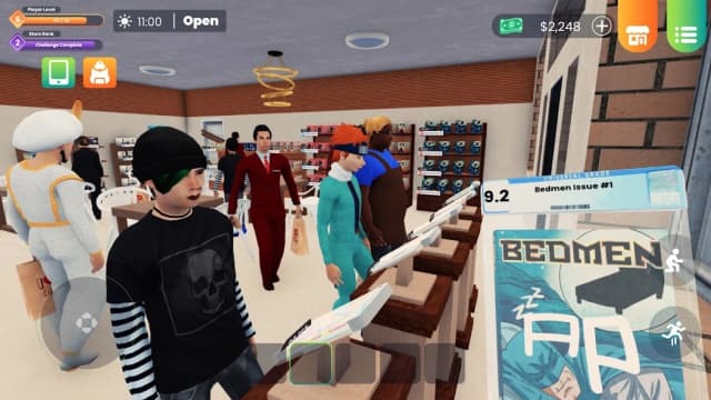Comic Book Store Simulator APK screenshot 2