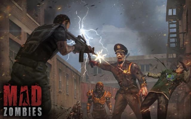 Mad Zombies : Offline Games screenshot 2