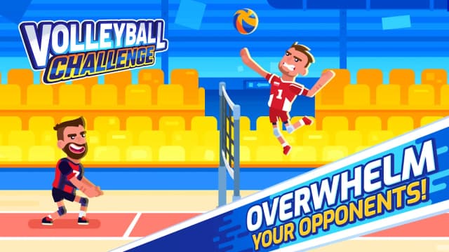 Volleyball Challenge - volleyball game screenshot 1