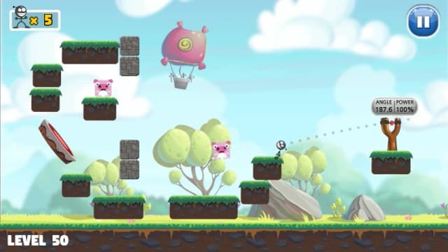 Knockdown : Slingshot king screenshot 4