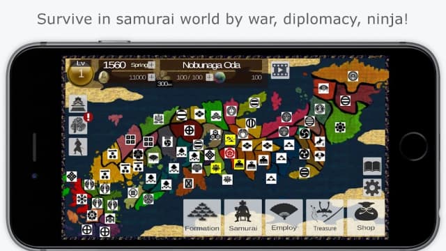 The Samurai Wars Samurai Real Portrait screenshot 2