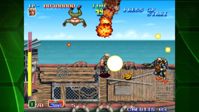 SHOCK TROOPERS ACA NEOGEO APK screenshot 4