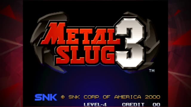 METAL SLUG 3 ACA NEOGEO APK screenshot 1
