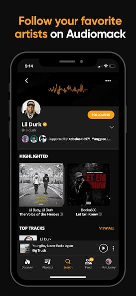 Audiomack: Download New Music Offline Free APK screenshot 5
