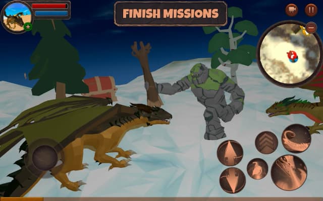 Dragon Simulator 3D: Adventure Game screenshot 3