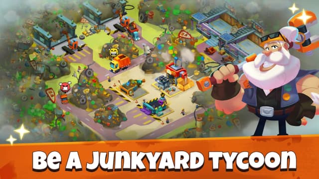 Idle Junkyard Tycoon: Be Rich! APK screenshot 1