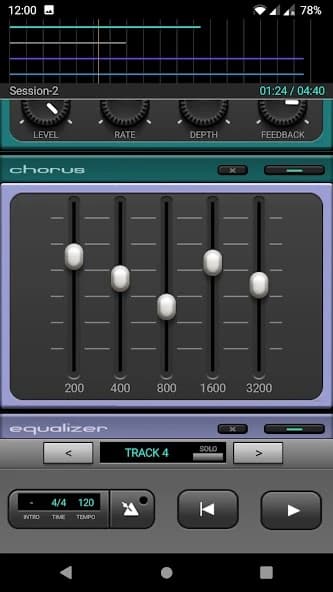 J4T Multitrack Recorder APK screenshot 3