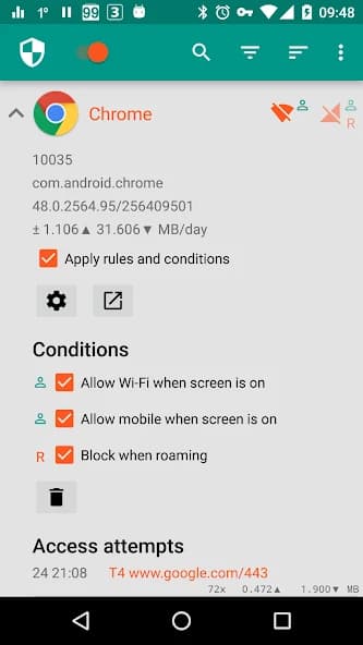NetGuard APK screenshot 2