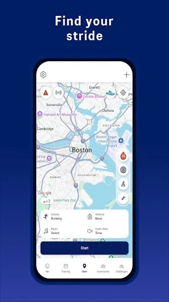 ASICS Runkeeper – Run Tracker APK screenshot 1
