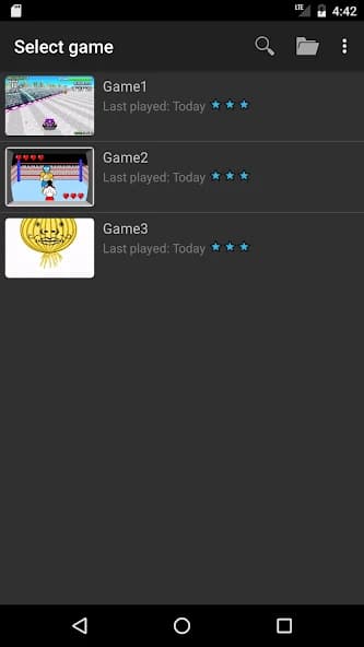John GBA – GBA emulator APK screenshot 3