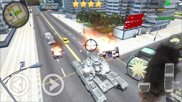 Crime Angel Superhero - Vegas Air Strike screenshot 5