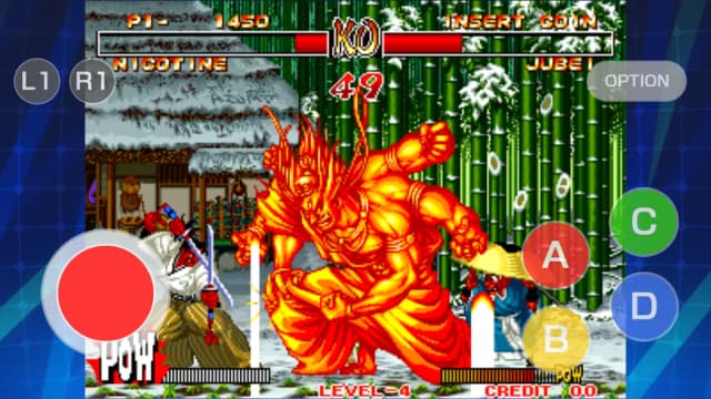 SAMURAI SHODOWN II ACA NEOGEO APK screenshot 5