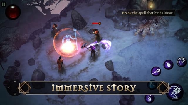 Blade Bound: Hack and Slash of Darkness Action RPG screenshot 1