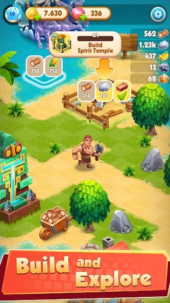 Exilesland: Adventure RPG APK screenshot 3